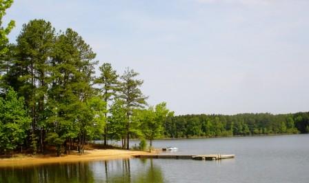 Kerr Lake Getaway Boat Dock
